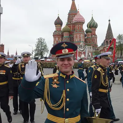 Выступление на Красной площади